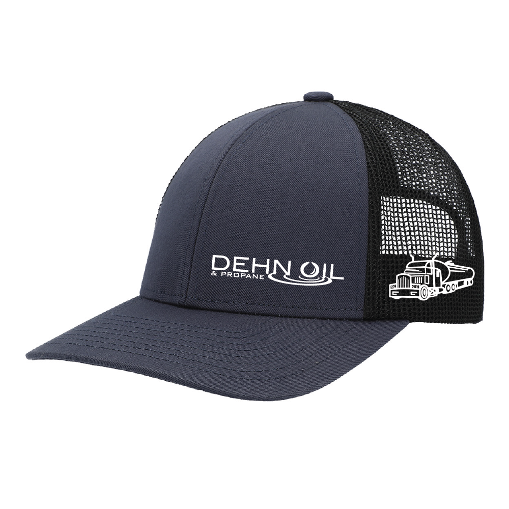 Dehn Oil Company Trucker Cap Side Embroidery