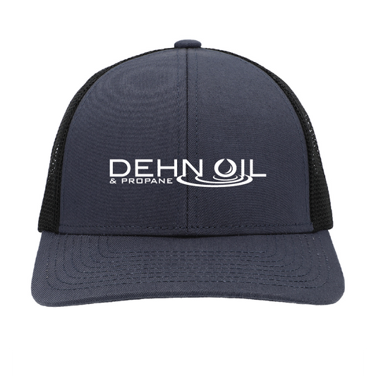 Dehn Oil Company Trucker Cap Front Embroidery