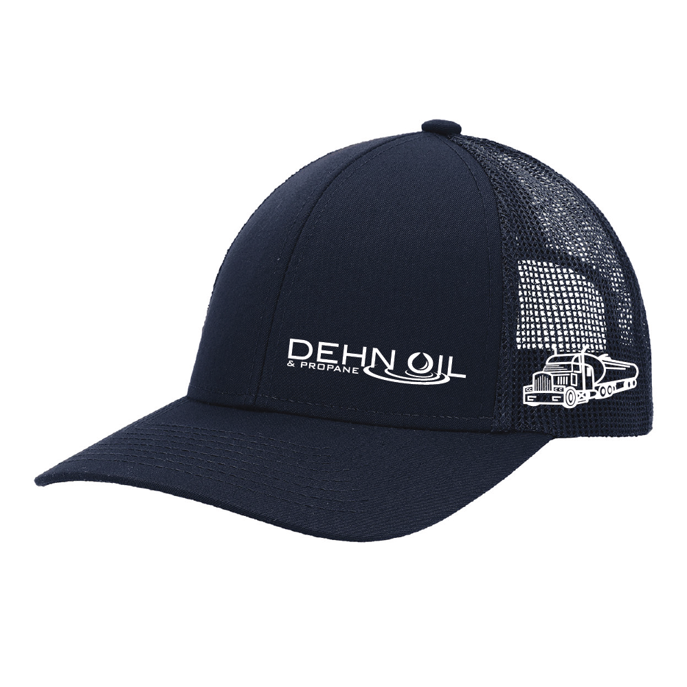 Dehn Oil Company Trucker Cap Side Embroidery