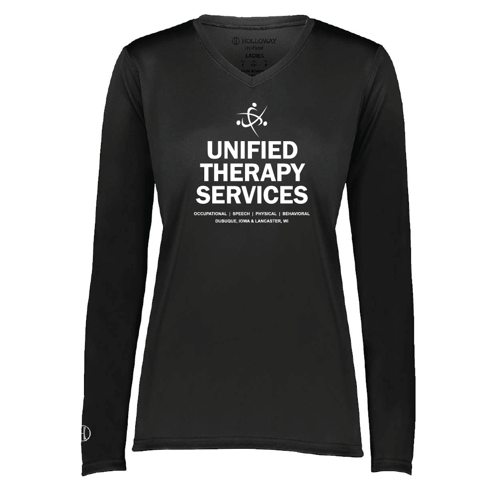 Unified Therapy Holloway Dri-Fit Long Sleeved Ladies Full Logo