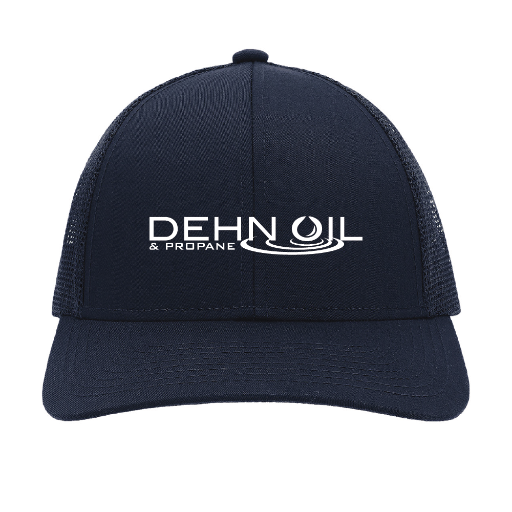 Dehn Oil Company Trucker Cap Front Embroidery