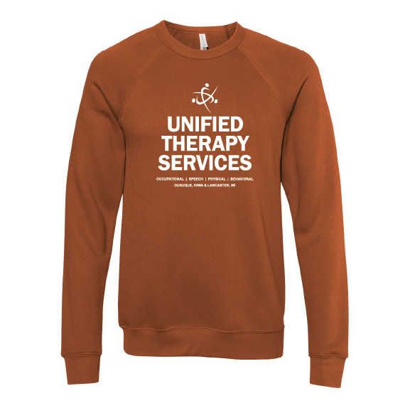 Unified Therapy Bella + Canvas Crewneck Full Logo