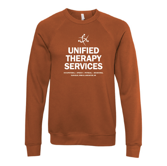 Unified Therapy Bella + Canvas Crewneck Full Logo