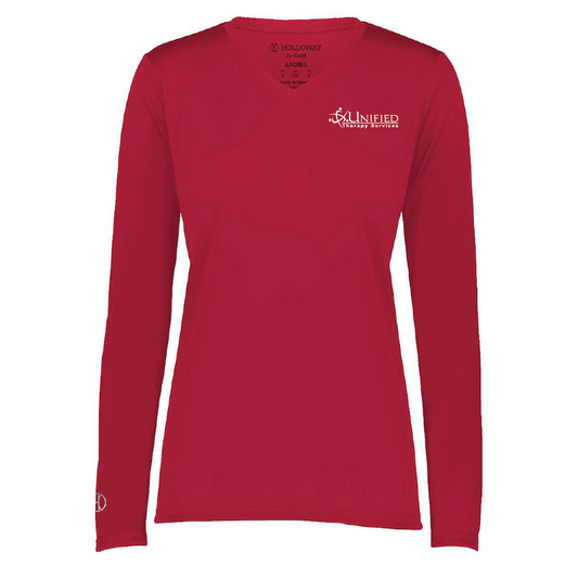 Unified Therapy Holloway Dri-Fit Long Sleeved Ladies Chest Logo