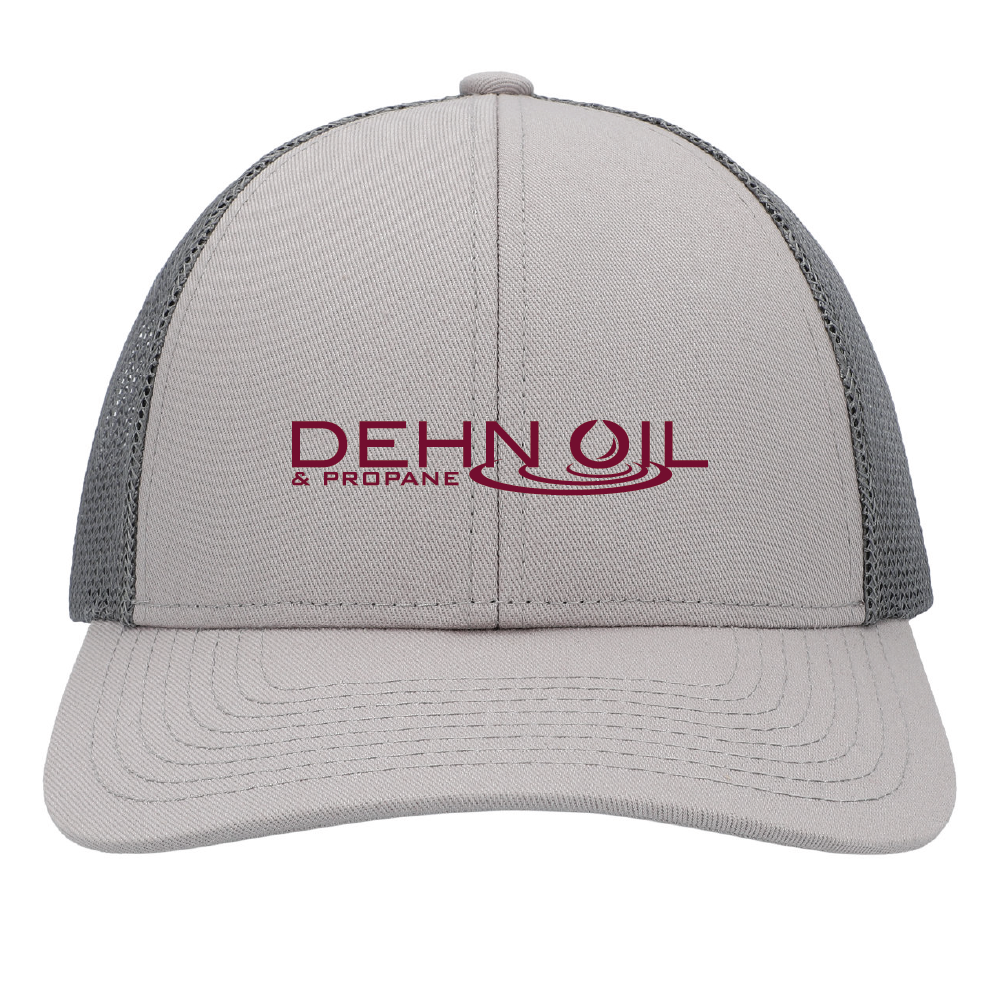 Dehn Oil Company Trucker Cap Front Embroidery