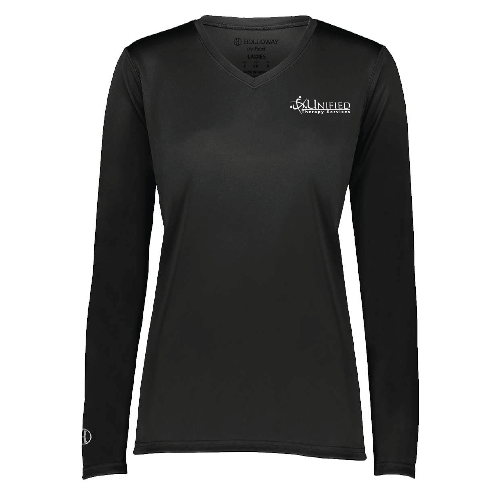 Unified Therapy Holloway Dri-Fit Long Sleeved Ladies Chest Logo