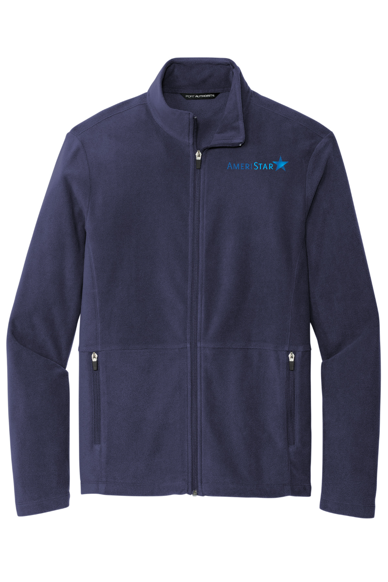 Navy Port Authority® Accord Microfleece Jacket