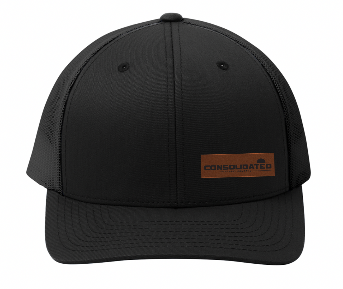 Consolidated Energy Leather Patch Hat