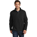 Marathon Eddie Bauer Men's 1/2-Zip Microfleece Jacket