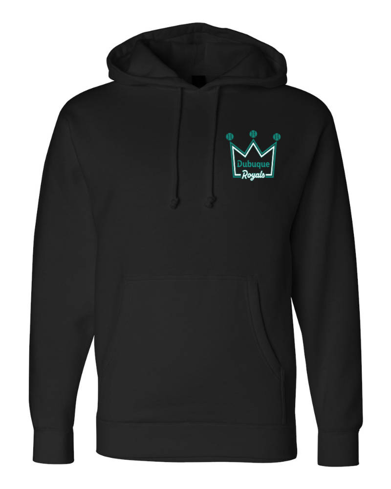 Dubuque Royals Screen Print Heavyweight Hooded Sweatshirt