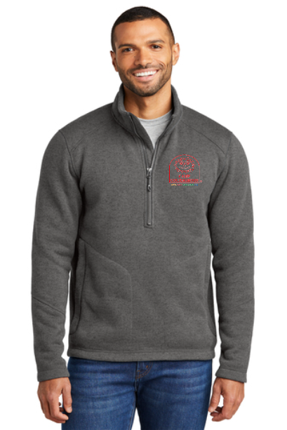 Camp Courageous Sweater Fleece Jacket- Mens