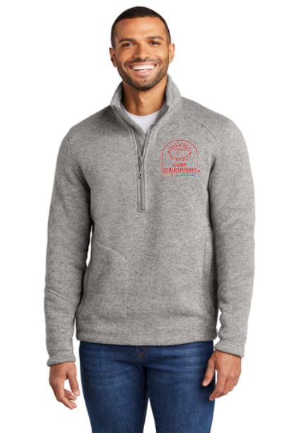 Camp Courageous Sweater Fleece Jacket- Mens