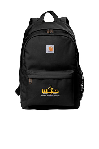 Fahrner Asphalt Carhartt Canvas Backpack