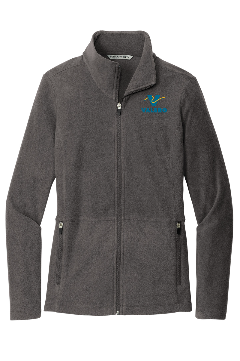 Grey Port Authority® Ladies Accord Microfleece Jacket