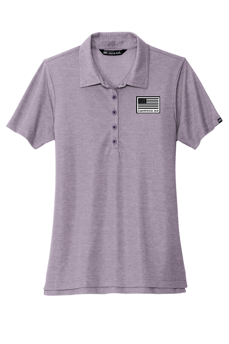 TravisMathew Ladies Oceanside Heather Polo