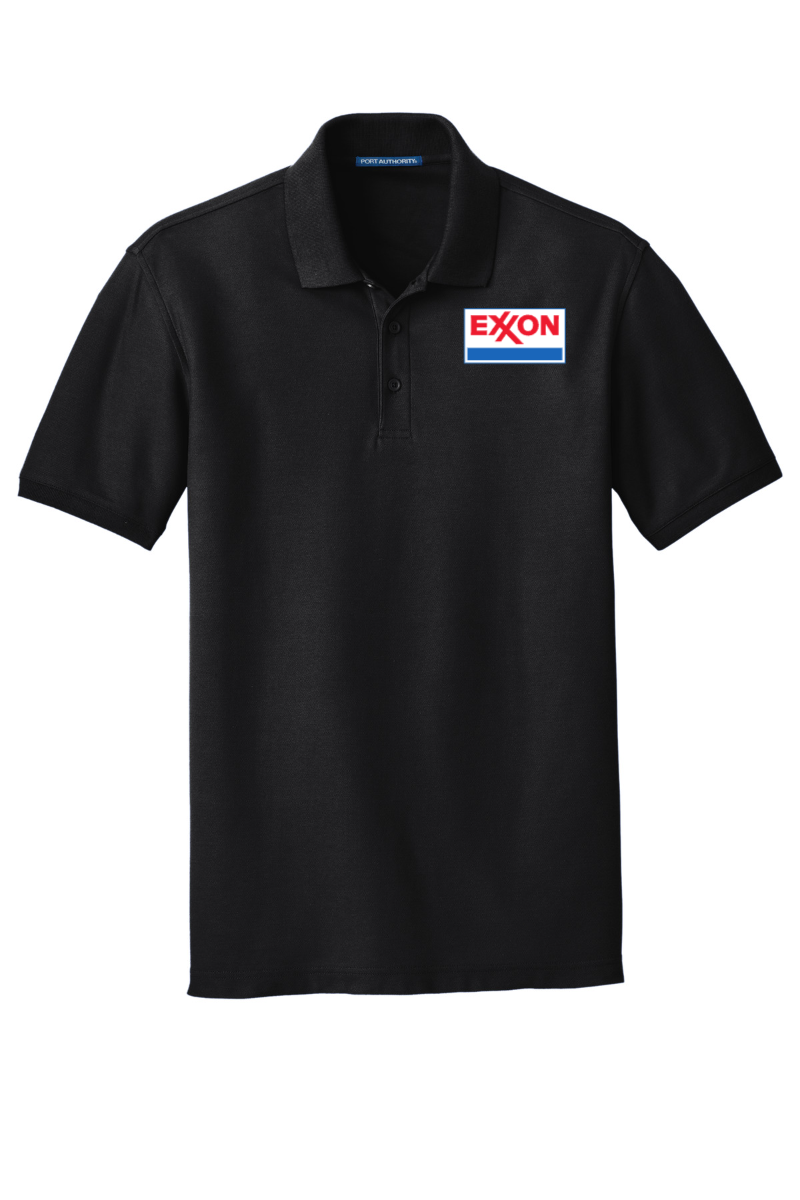 Black Port Authority® Core Classic Pique Polo