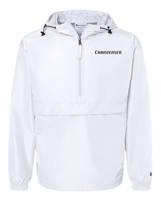 Champion - Hooded Packable Quarter-Zip Jacket