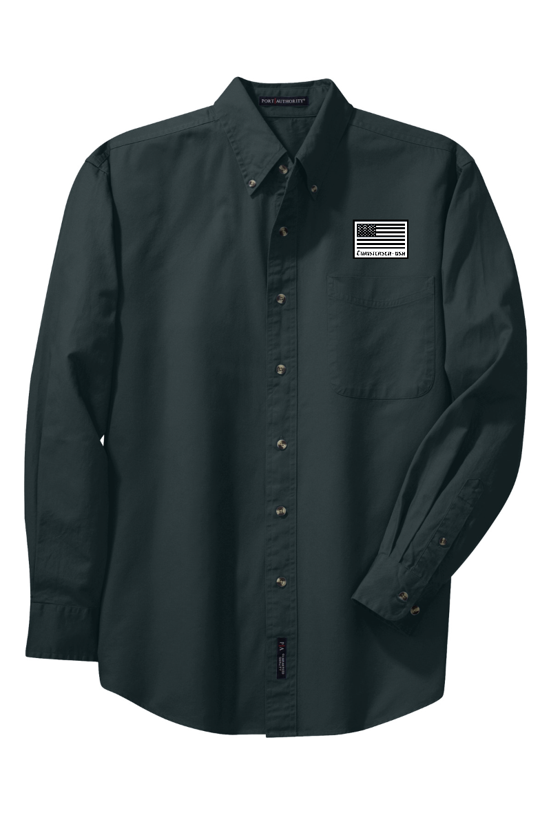 Tall Long Sleeve Twill Shirt