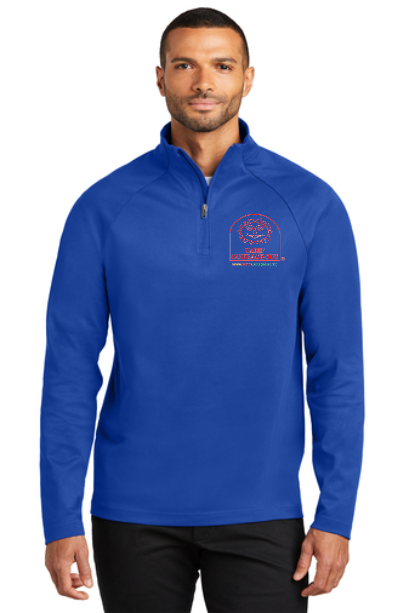 Camp Courageous Sustainable Quarter Zip- Mens