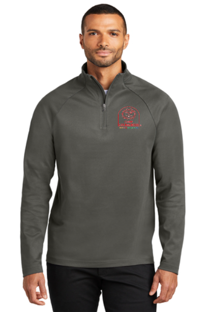 Camp Courageous Sustainable Quarter Zip- Mens