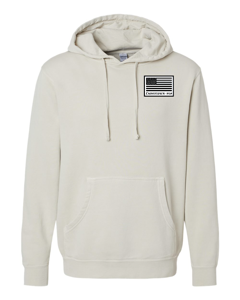 Independent Midweight Pigment-Dyed Hooded Sweatshirt