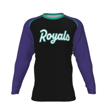 Dubuque Royals Custom Men's Long Sleeve Tee