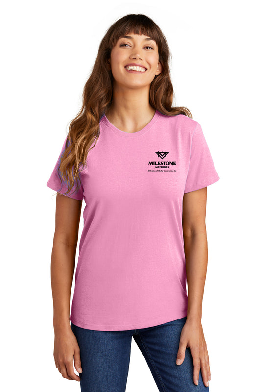 Milestone Materials Ladies T-Shirt- Multiple Colors