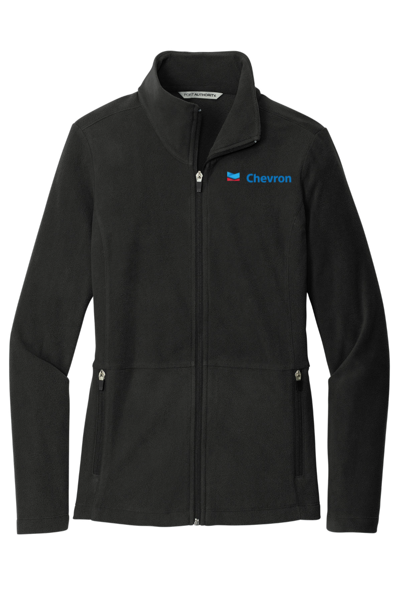 Black Port Authority® Ladies Accord Microfleece Jacket