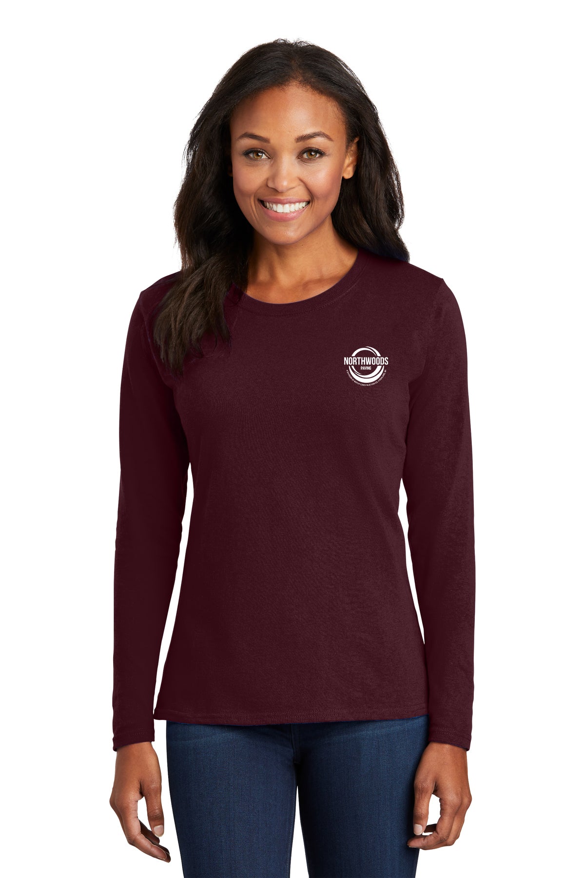 Northwoods Paving Ladies Long Sleeve – Multiple Colors