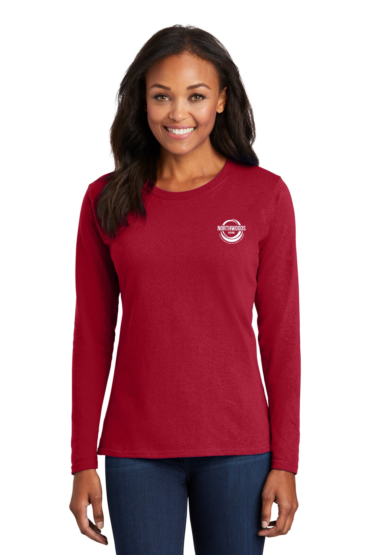 Northwoods Paving Ladies Long Sleeve – Multiple Colors