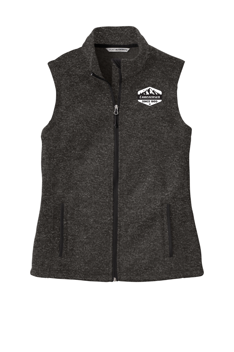 Port Authority ® Ladies Sweater Fleece Vest