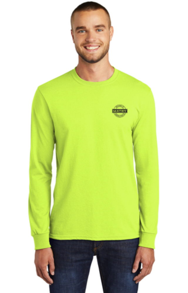 Safety Store Mathy Construction Company Tall Long Sleeve