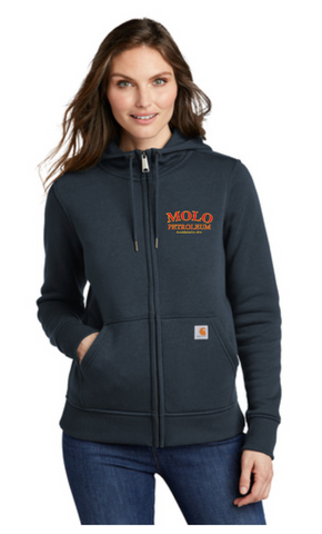 Molo Petroleum Women's Carhartt Zip Hoodie