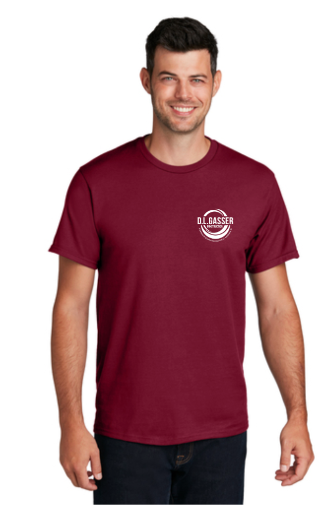 D.L. Gasser Construction Tee – Multiple Colors