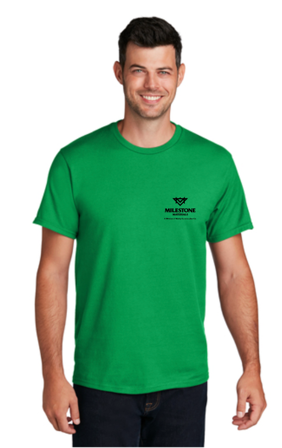 Excellence Milestone Materials Tee – Multiple Colors