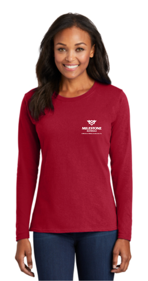 Excellence Milestone Materials Ladies Long Sleeve – Multiple Colors