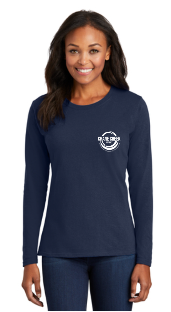 Crane Creek Asphalt Ladies Long Sleeve – Multiple Colors