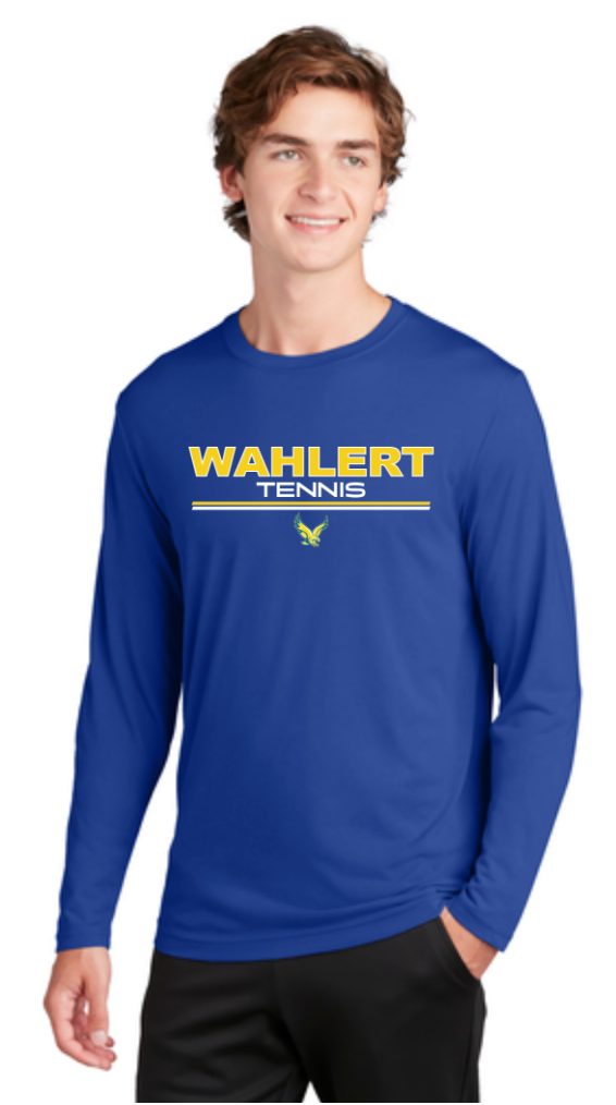 Wahlert Mens Tennis Drifit Long Sleeve