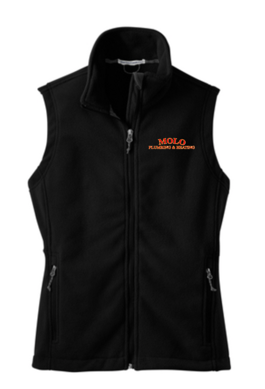 HVAC Ladies Fleece Vest (L219) (HO81E-LC-RY)