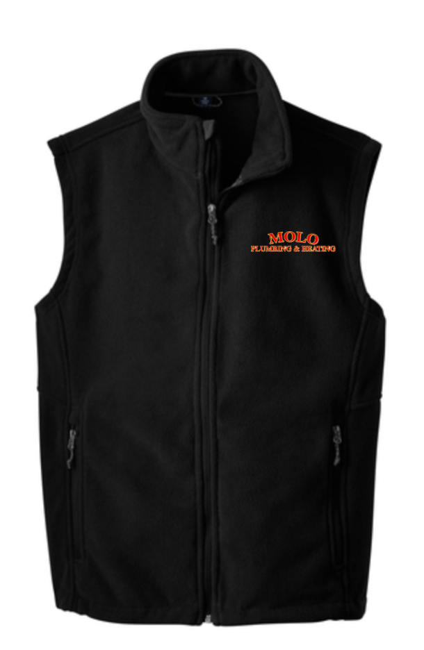 HVAC Men's Fleece Vest (F219) (HO81E-LC-RY)