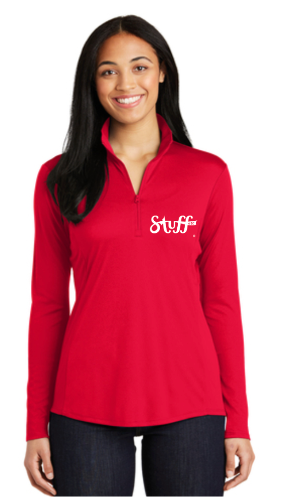 Stuff etc. Ladies Poly 1/4 Zip (LST357) (HO04D HO05D)