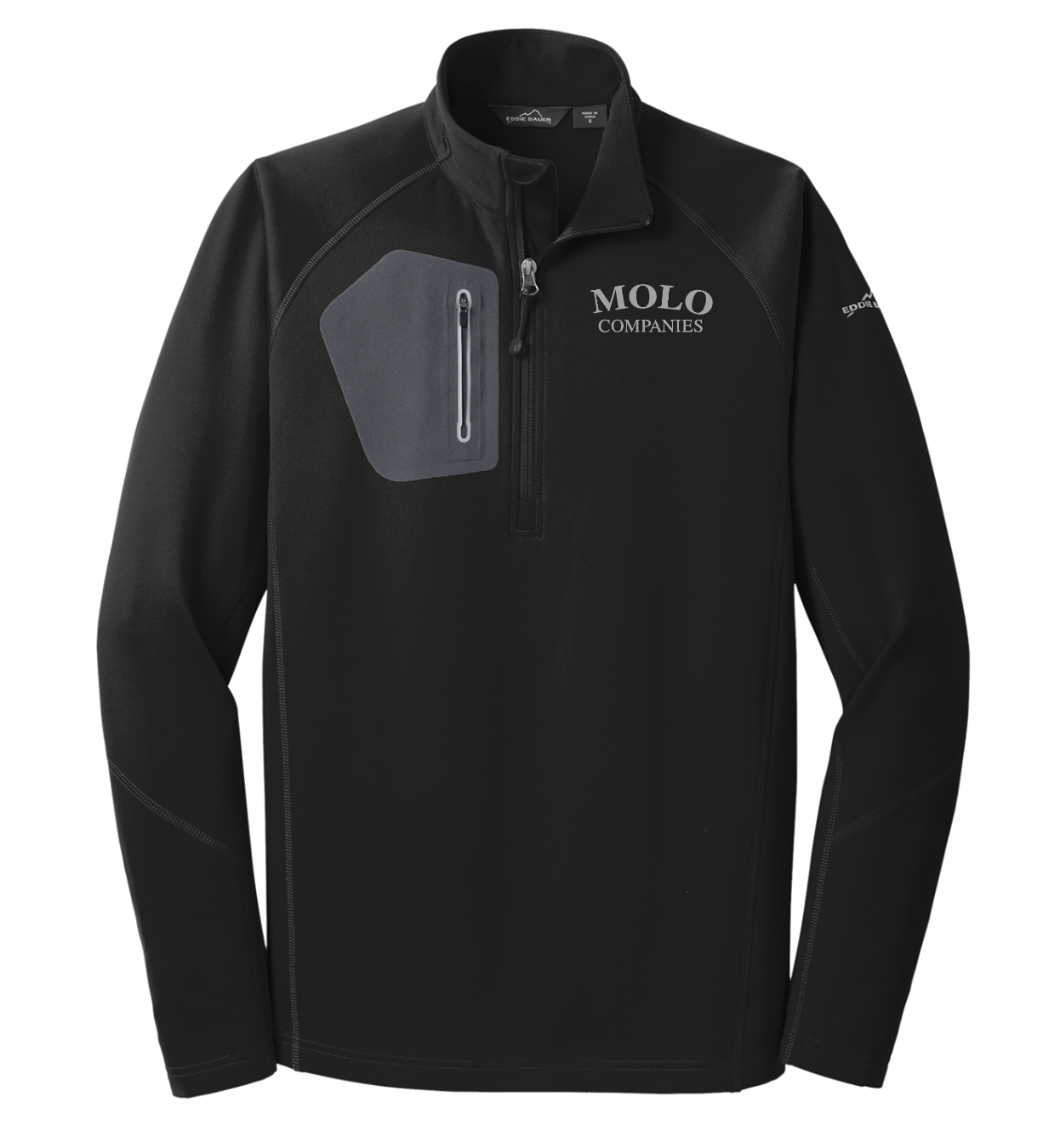 HOLIDAY SPECIAL-Molo Companies Eddie Bauer Men's Half-Zip (HO64E)