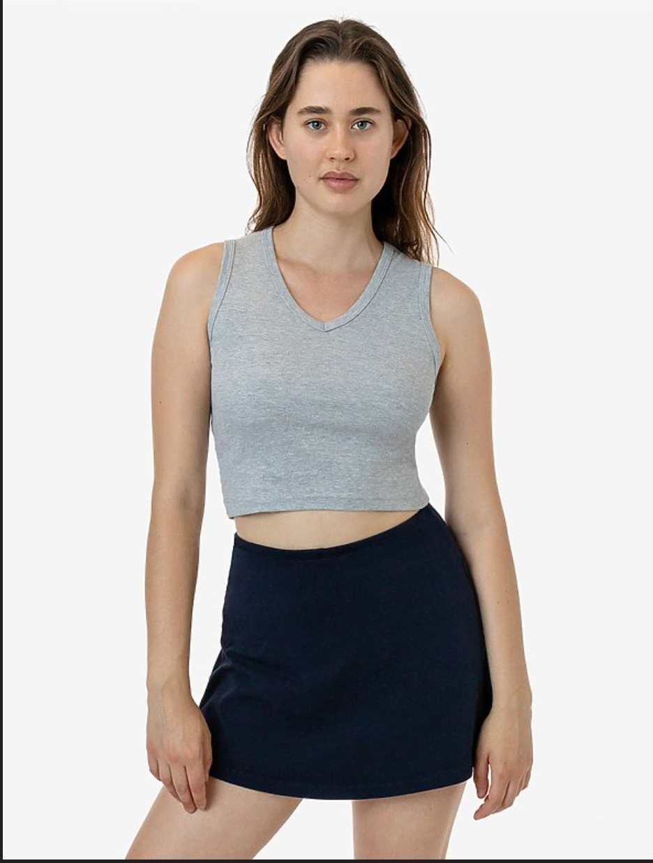 Doris Crop V Tank