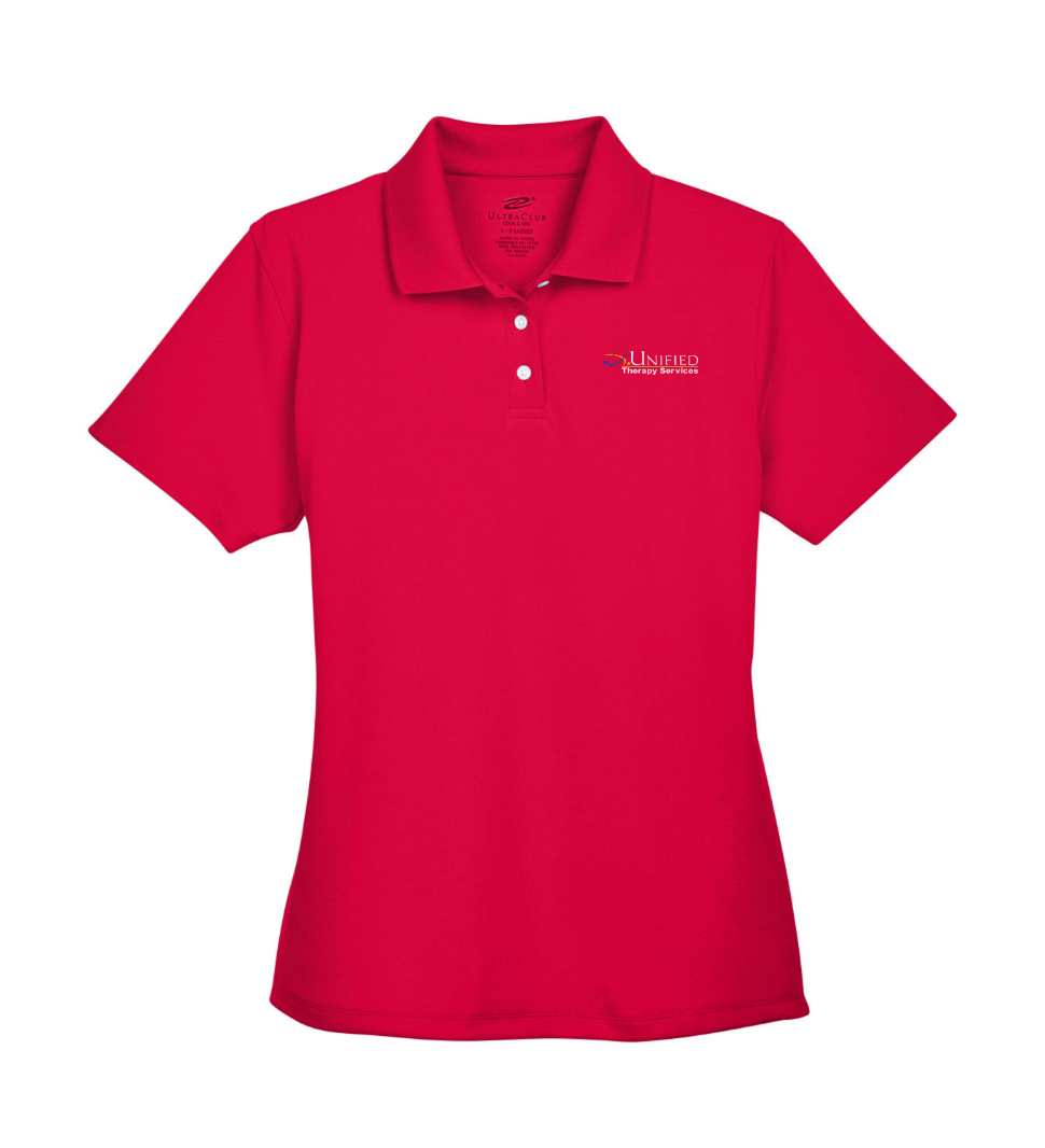 (EMB-2) Ladies Cool & Dry Stain-Release Performance Polo