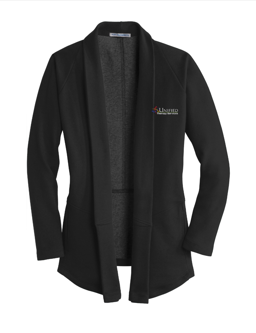 (EMB-2) Ladies Interlock Cardigan