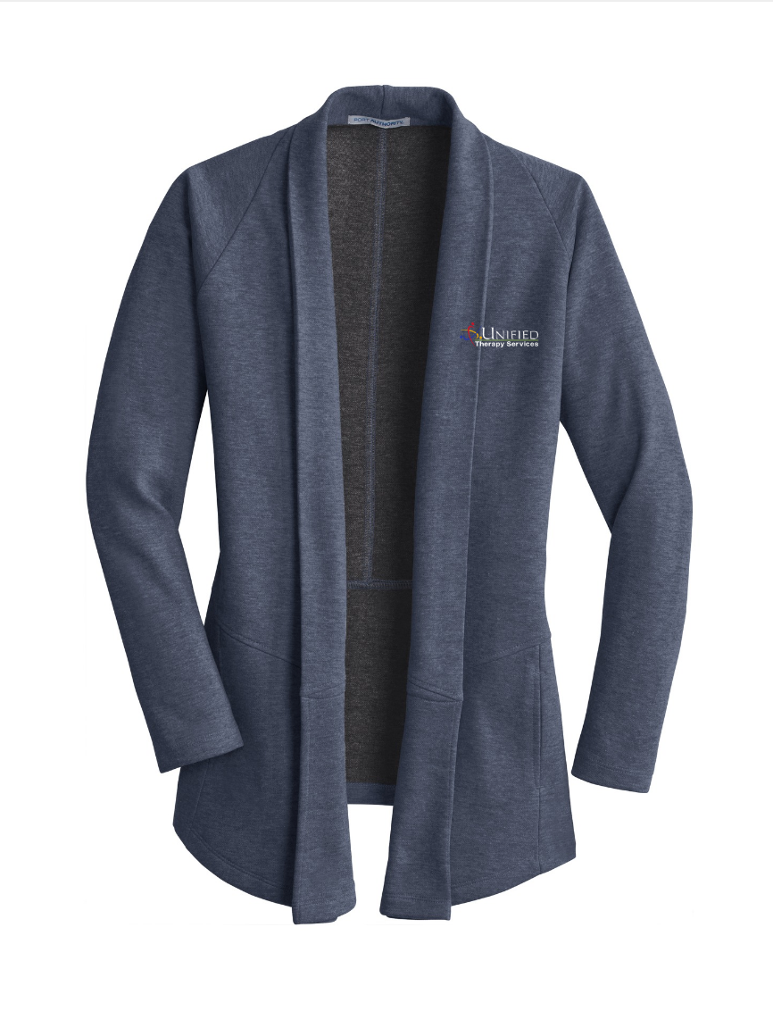 (EMB-2) Ladies Interlock Cardigan