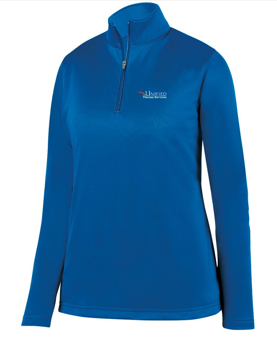 (EMB-2) Ladies Wicking Fleece Pullover