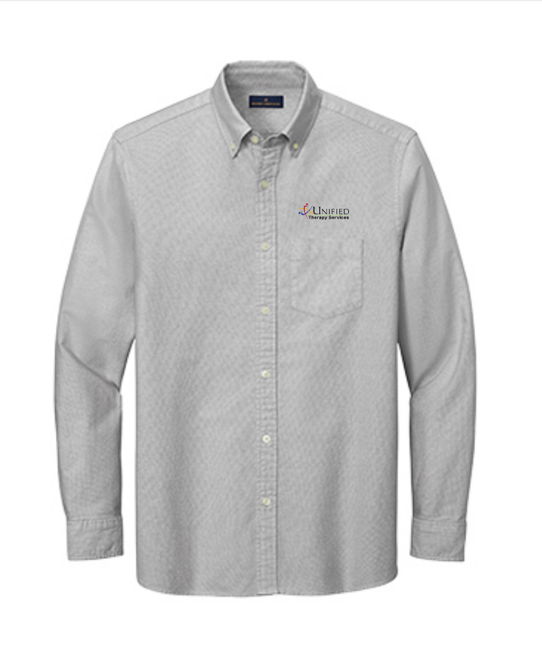 (EMB-2) Mens Casual Oxford Cloth Shirt