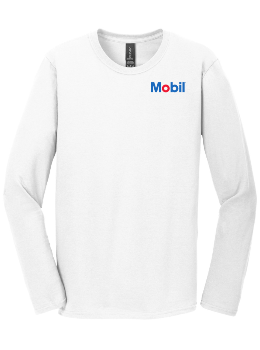 White Softstyle® Long Sleeve T-Shirt