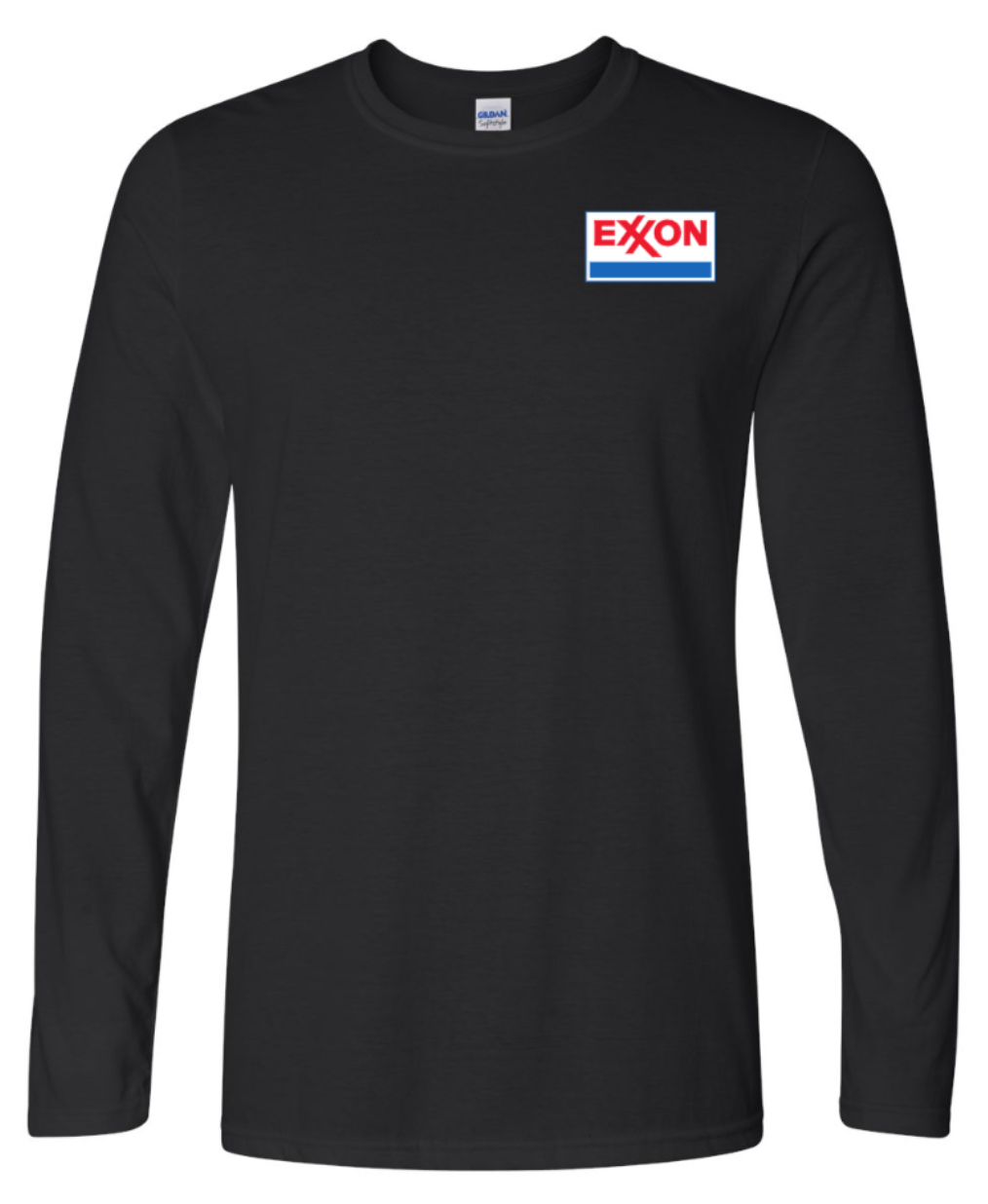 Black Softstyle® Long Sleeve T-Shirt